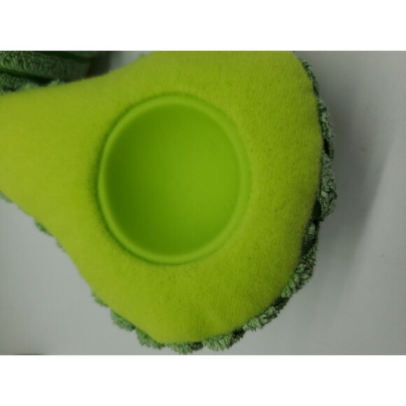 Skip Hop Green AVOCADO Hanging Rattle 5" Plush Stuffed Baby Stroller Toy 2017 - Picture 5 of 9
